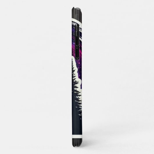 Coques Case-Mate iPhone Cosmic Forest: Galaxy Meets Nature (Dos/Gauche)