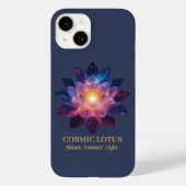 Coques Case-Mate iPhone Cosmic Lotus Flower | Galaxy Bloom Energy (Verso)
