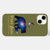 Coques Case-Mate iPhone Cosmic Papa Bear & Cub (Verso (horizontal))