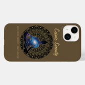 Coques Case-Mate iPhone Cosmic Serenity Meditation – Galaxy Mandala (Verso (horizontal))