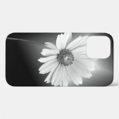 Coques Case-Mate iPhone cosmos blanc brillant sur noir (Verso (horizontal))