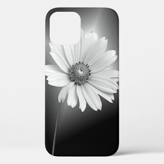 Coques Case-Mate iPhone cosmos blanc brillant sur noir (Verso)