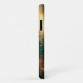 Coques Case-Mate iPhone Cosmos cosmiques personnalisées monogrammes Espace (Dos/Droite)