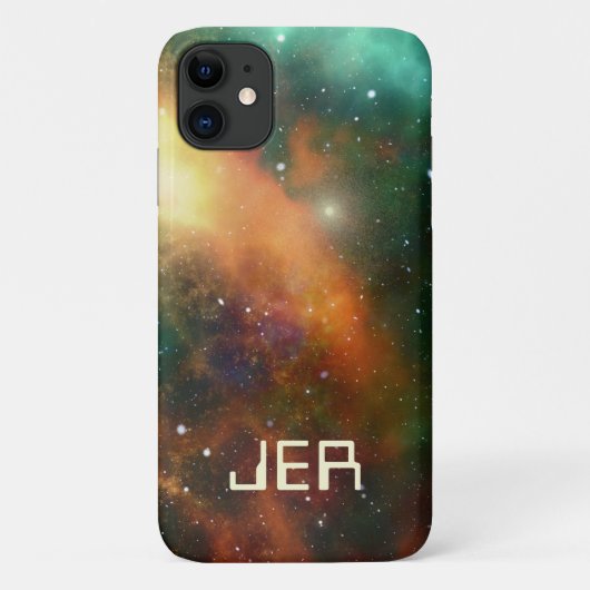 Coques Case-Mate iPhone Cosmos cosmiques personnalisées monogrammes Espace (Dos)