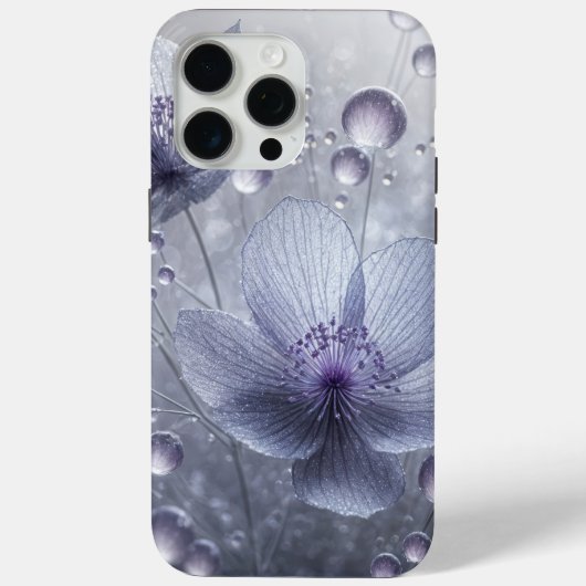 Coques Case-Mate iPhone Cosmos violet et gouttes de ragoût (Verso)