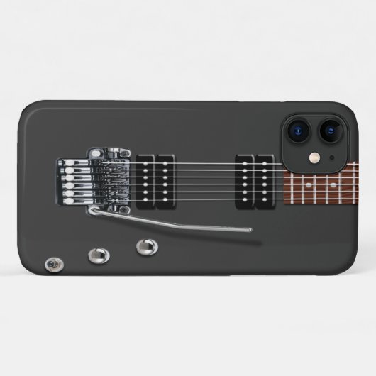 Coques Case-Mate iPhone Cosse de guitare électrique (Dos (Horizontal))