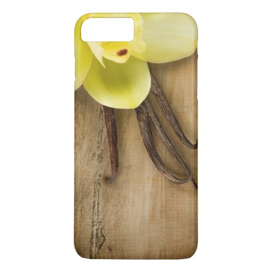 Coques Case-Mate iPhone Cosses et fleur de vanille au-dessus d'arrière - (Dos)
