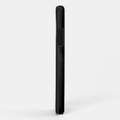 Coques Case-Mate iPhone Costume classique et Cravate noire (Dos/Droite)