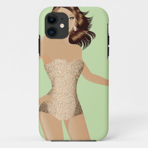 Case-Mate iPhone Case Costume de bain vert fille iPhone 5 à peine là™