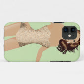 Coques Case-Mate iPhone Costume de bain vert fille iPhone 5 à peine là™ (Dos (Horizontal))