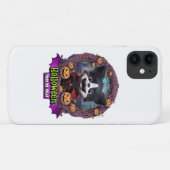 Coques Case-Mate iPhone Costume de chiot pour Halloween (Dos (Horizontal))