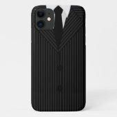 Coques Case-Mate iPhone Costume et Cravate Cool noir (Dos)