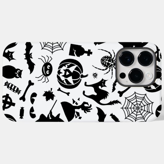 Coques Case-Mate iPhone Costumes d'Halloween arrière - plan Halloween Hall (Verso (horizontal))