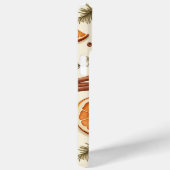 Coques Case-Mate iPhone Cosy Spice Motif - Nom personnalisé (Verso / Droite)