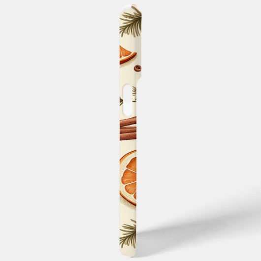 Coques Case-Mate iPhone Cosy Spice Motif - Nom personnalisé (Verso / Droite)