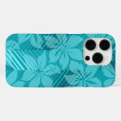 Coques Case-Mate iPhone Côte-Nord Hawaii Hibiscus Stripes (Verso (horizontal))