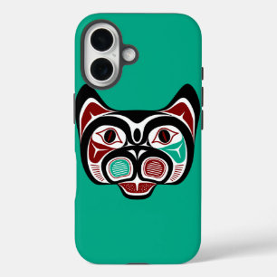 Coques iPhone 16 Côte Pacifique Nord Haida Kitty
