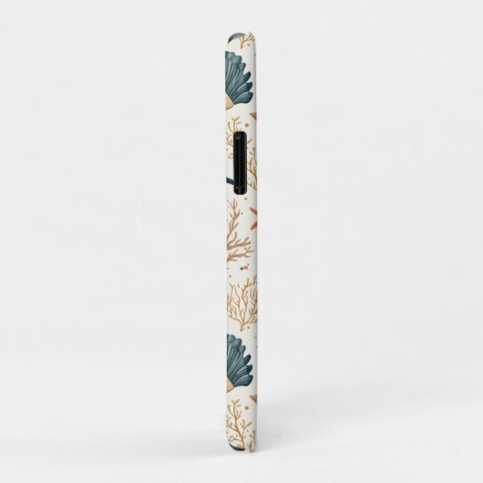 Coques Case-Mate iPhone Côtière rustique - Coquillages, Starfish, Reef (24 (Dos/Droite)