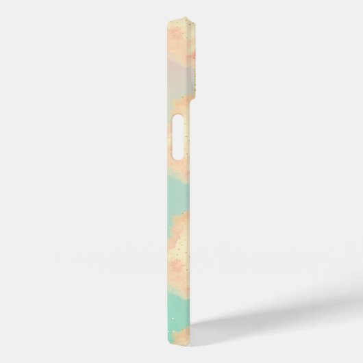 Coques Case-Mate iPhone Coton bonbon étoile poussière pêche turquoise viol (Verso / Droite)