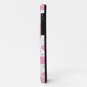 Coques Case-Mate iPhone Coton Bonbon Pink Polka Dot (Dos/Gauche)