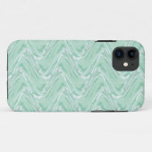 Coques Case-Mate iPhone Coton Candy Vert Abstrait (Dos (Horizontal))