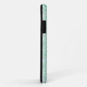Coques Case-Mate iPhone Coton Candy Vert Abstrait (Dos/Droite)