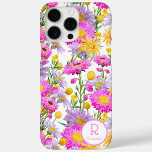 Coques iPhone 16 Pro Max Cottage d'été personnalisé Jardin Blanc