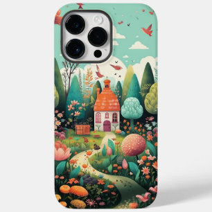 Coque Pour Pour iPhone 14 Pro Max Cottage enchanté