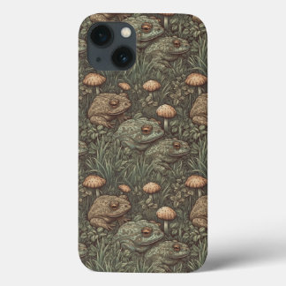 Case-Mate iPhone Case Cottagecore Grenouille et champignons iPhone / coq
