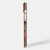 Coques Case-Mate iPhone Couchage de chat sur mur de brique (Verso / Gauche)