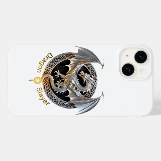 Coques Case-Mate iPhone Couche de dragon (Verso (horizontal))