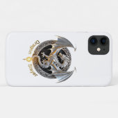 Coques Case-Mate iPhone Couche de dragon (Dos (Horizontal))