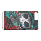 Coques Case-Mate iPhone Couche exu crâne (Dos (Horizontal))