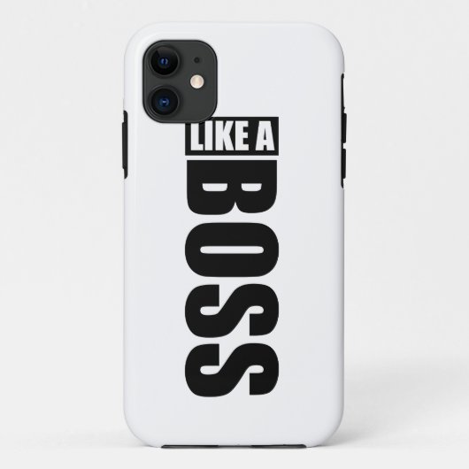 Coques Case-Mate iPhone Couche « LIKE BOSS » pour IPhone 5 (Dos)