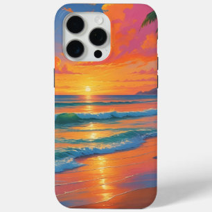 Coque iPhone 15 Pro Max coucher de soleil