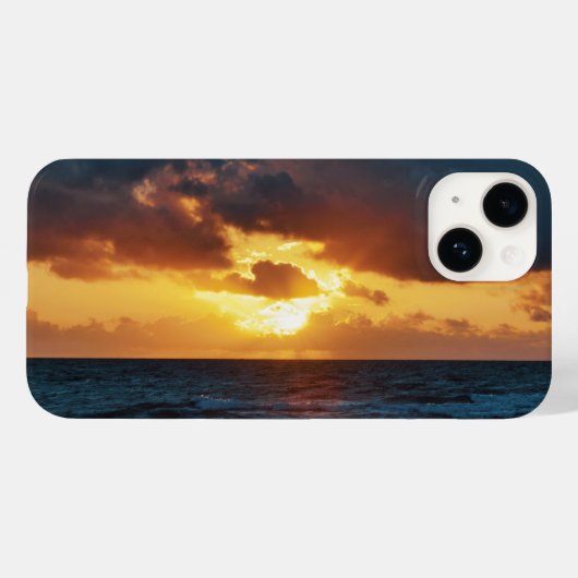 Coques Case-Mate iPhone Coucher de soleil (Verso (horizontal))