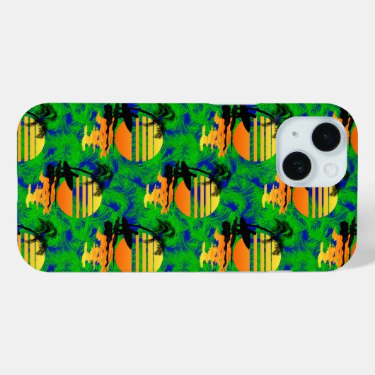 Coques Case-Mate iPhone Coucher de soleil (Verso (horizontal))