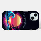 Coques Case-Mate iPhone Coucher de soleil (Verso (horizontal))