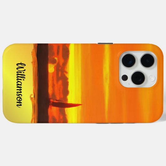 Coques Case-Mate iPhone Coucher de soleil 1300 (Verso (horizontal))