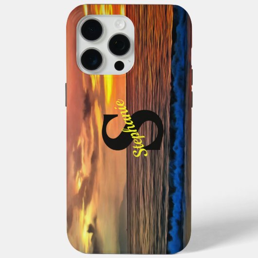 Coques Case-Mate iPhone Coucher de soleil 1577 (Verso)