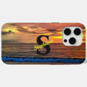 Coques Case-Mate iPhone Coucher de soleil 1577 (Verso (horizontal))