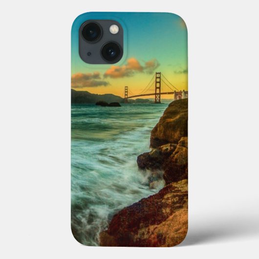 Coques Case-Mate iPhone Coucher de soleil à Baker Beach (Verso)