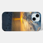 Coques Case-Mate iPhone Coucher de soleil à Clearwater Beach (Verso (horizontal))