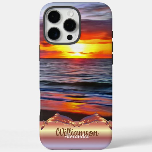 Coques Case-Mate iPhone Coucher de soleil à Puerto 1739 (Verso)