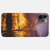 Coques Case-Mate iPhone Coucher de soleil au bord du lac (Dos (Horizontal))