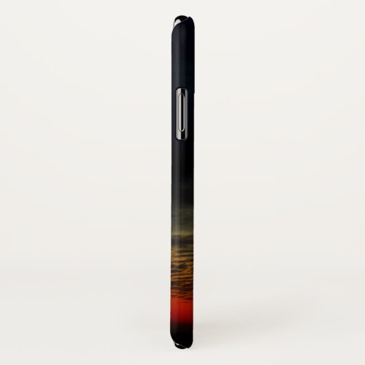 Coques Case-Mate iPhone Coucher de soleil avant la tempête (Dos/Droite)