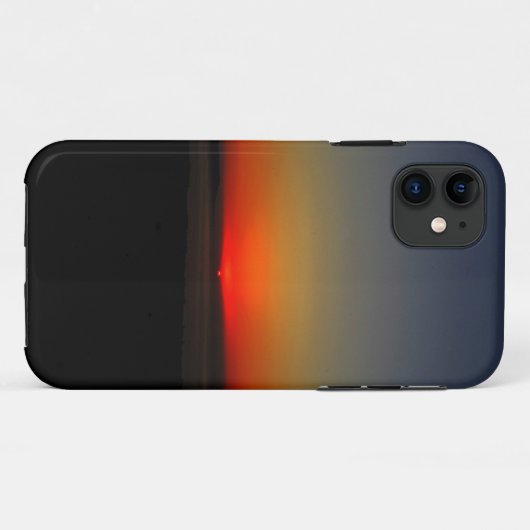 Coques Case-Mate iPhone Coucher de soleil dans l'eau (Dos (Horizontal))