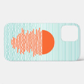Coques Case-Mate iPhone Coucher de soleil dans l'océan - arrière - plan ra (Verso (horizontal))