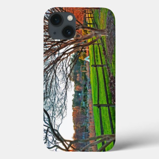 Coques Case-Mate iPhone Coucher de soleil d'automne par Shirley Taylor (Verso)