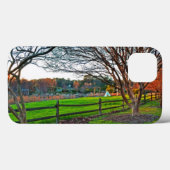 Coques Case-Mate iPhone Coucher de soleil d'automne par Shirley Taylor (Verso (horizontal))